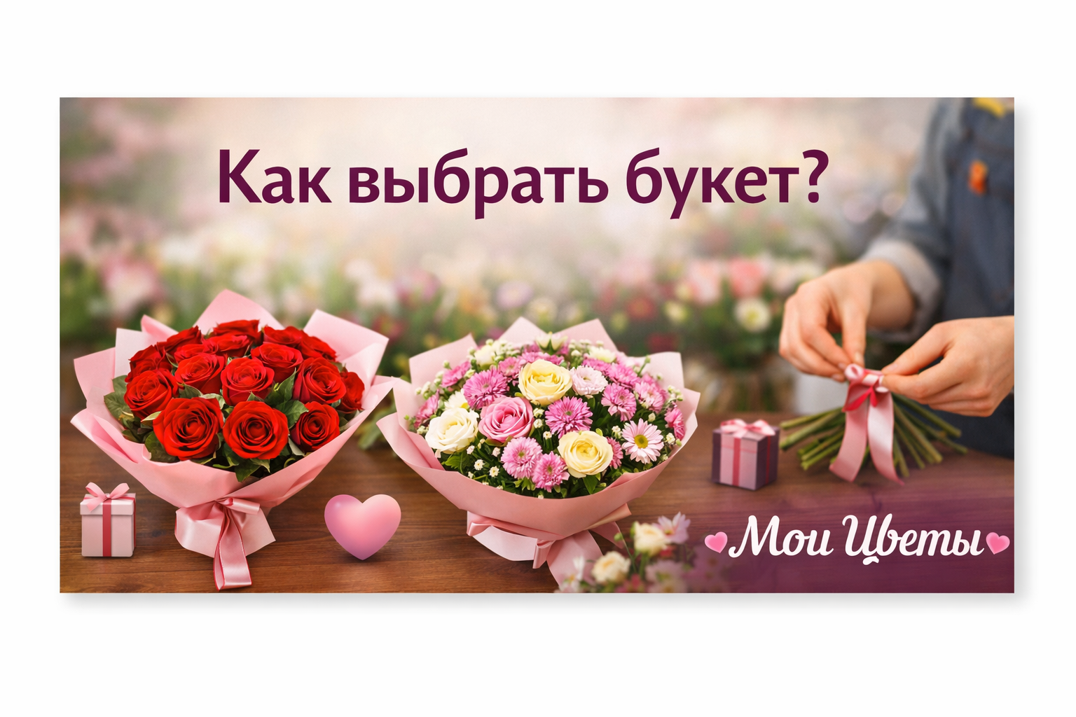Как выбрать букет: подсказки флориста «Мои Цветы»