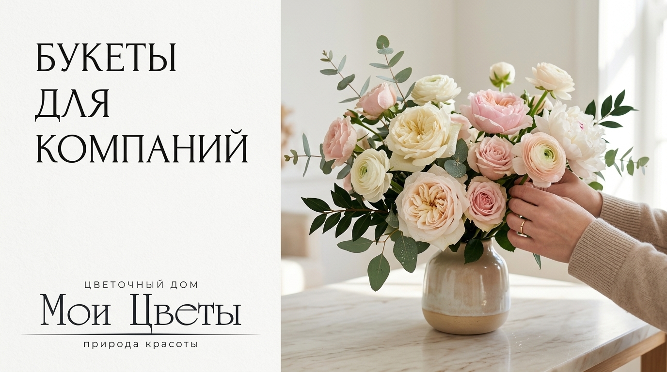 Букеты для компаний на мероприятие в Кarpinsk