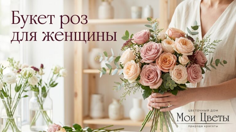 Букет роз для подарка женщине в Кarpinsk