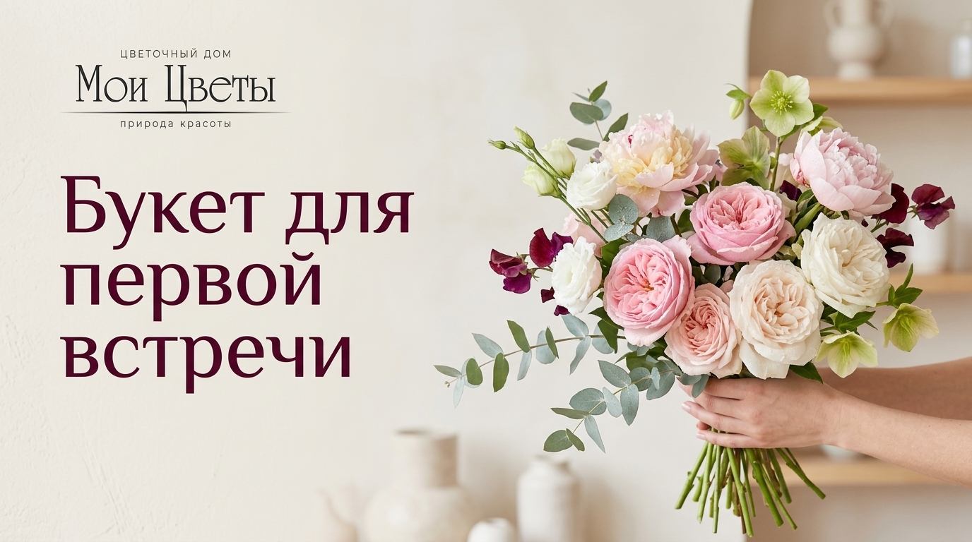 Букет цветов для первой встречи в Кarpinski