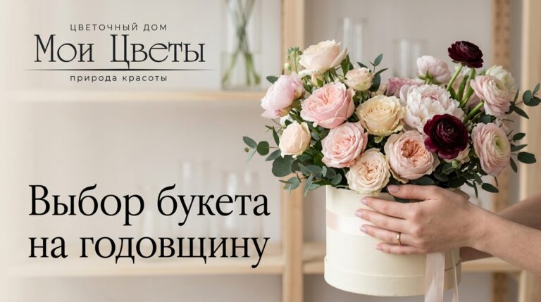 Идеи для букета на годовщину отношений в цветочном магазине