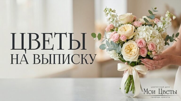 Букет цветов для выписки из роддома в Кarpinsk