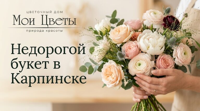 Красивый букет цветов для подарка в Карпинске