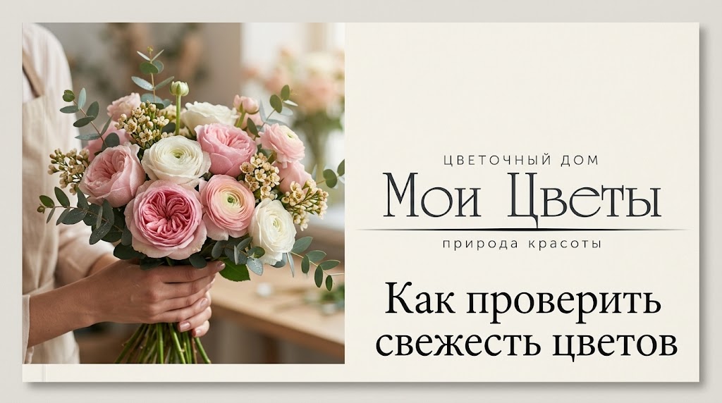 Советы по выбору свежих цветов в цветочном магазине