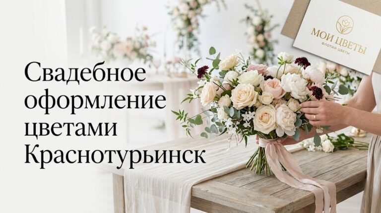 Цветочное оформление свадьбы в Краснотурьинске