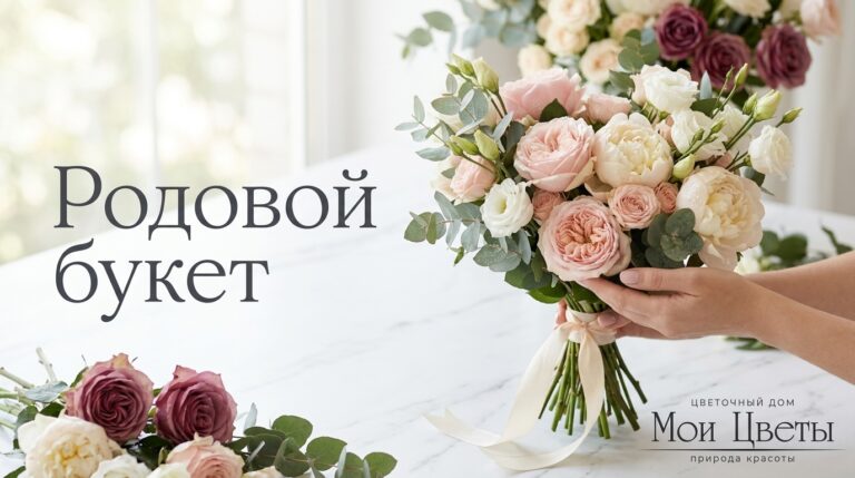 Цветы для новорожденного — букеты и подарки