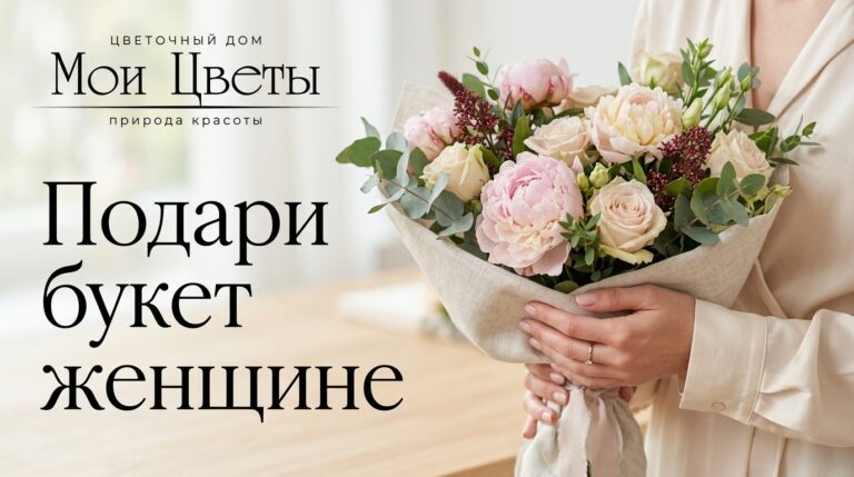 Цветы на подарок для женщины в Кarpinsk