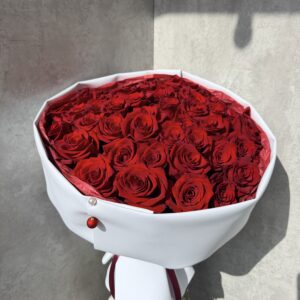Букет из роз 45 штук